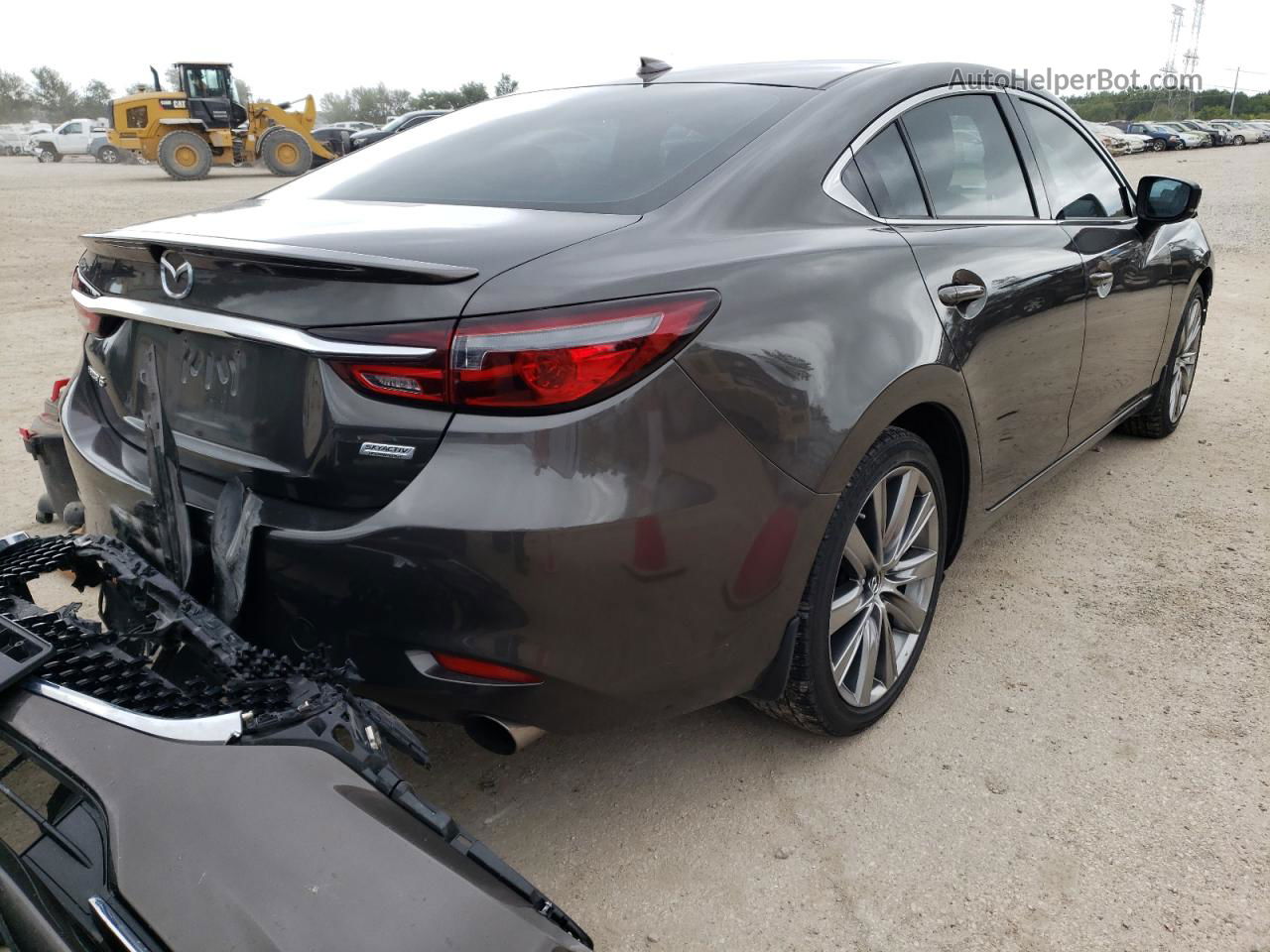 2018 Mazda 6 Grand Touring Reserve Серый vin: JM1GL1WYXJ1309298