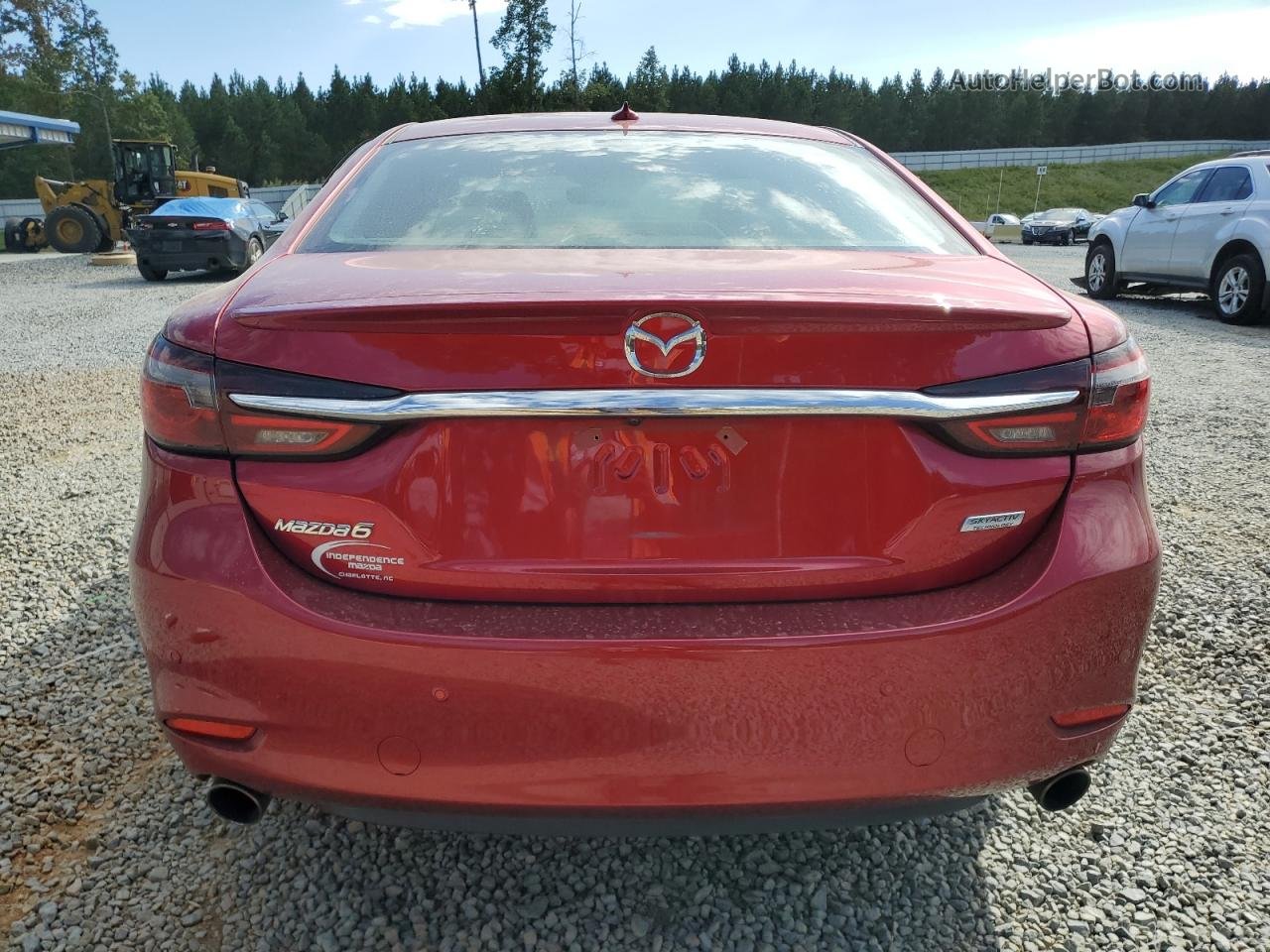 2018 Mazda 6 Signature Red vin: JM1GL1XY5J1309997