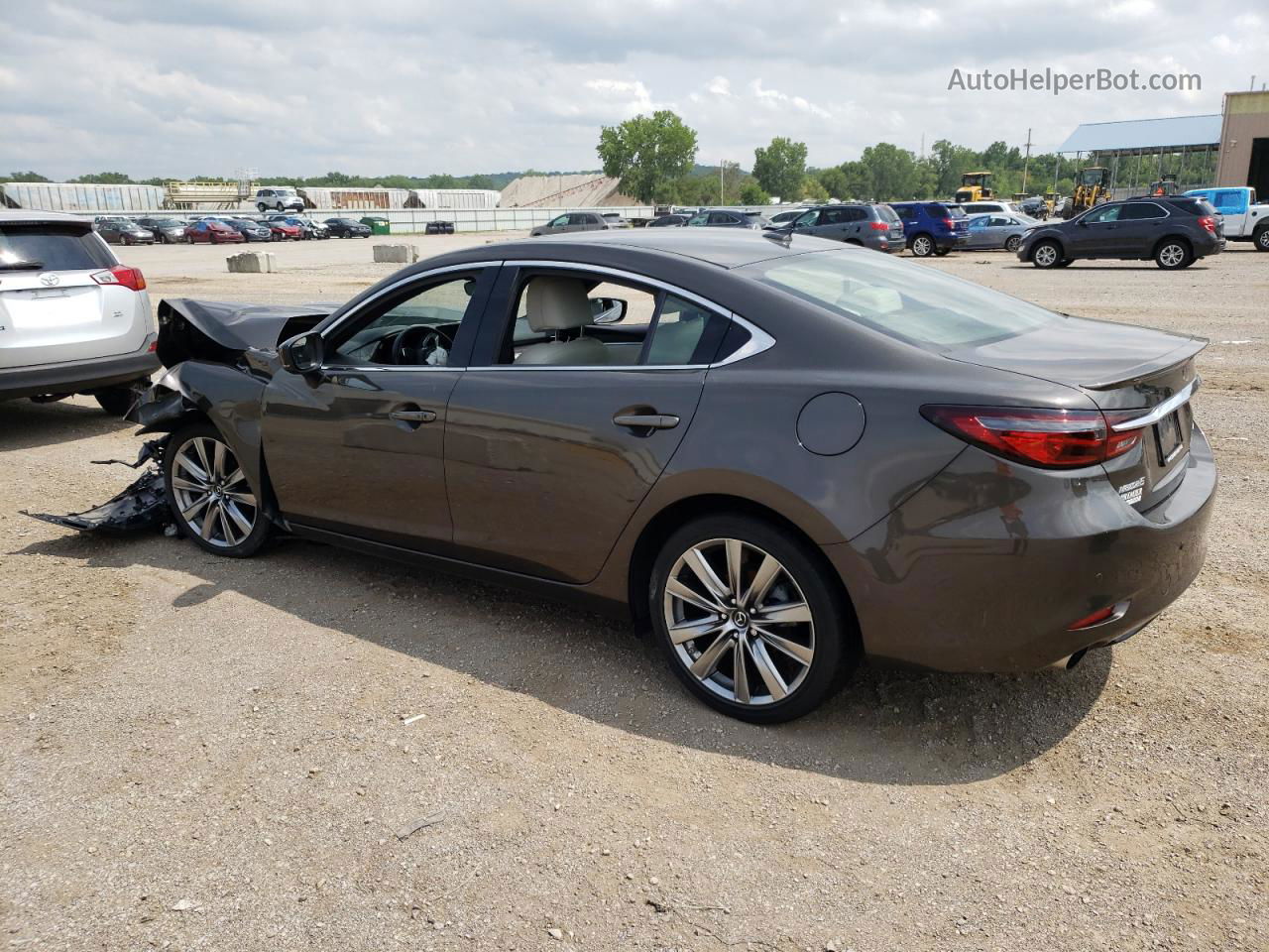 2018 Mazda 6 Signature Brown vin: JM1GL1XY7J1316899