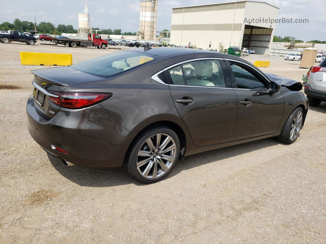 2018 Mazda 6 Signature Brown vin: JM1GL1XY7J1316899