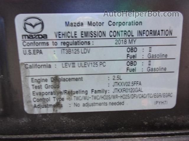 2018 Mazda Mazda6 Signature Коричневый vin: JM1GL1XY8J1312585