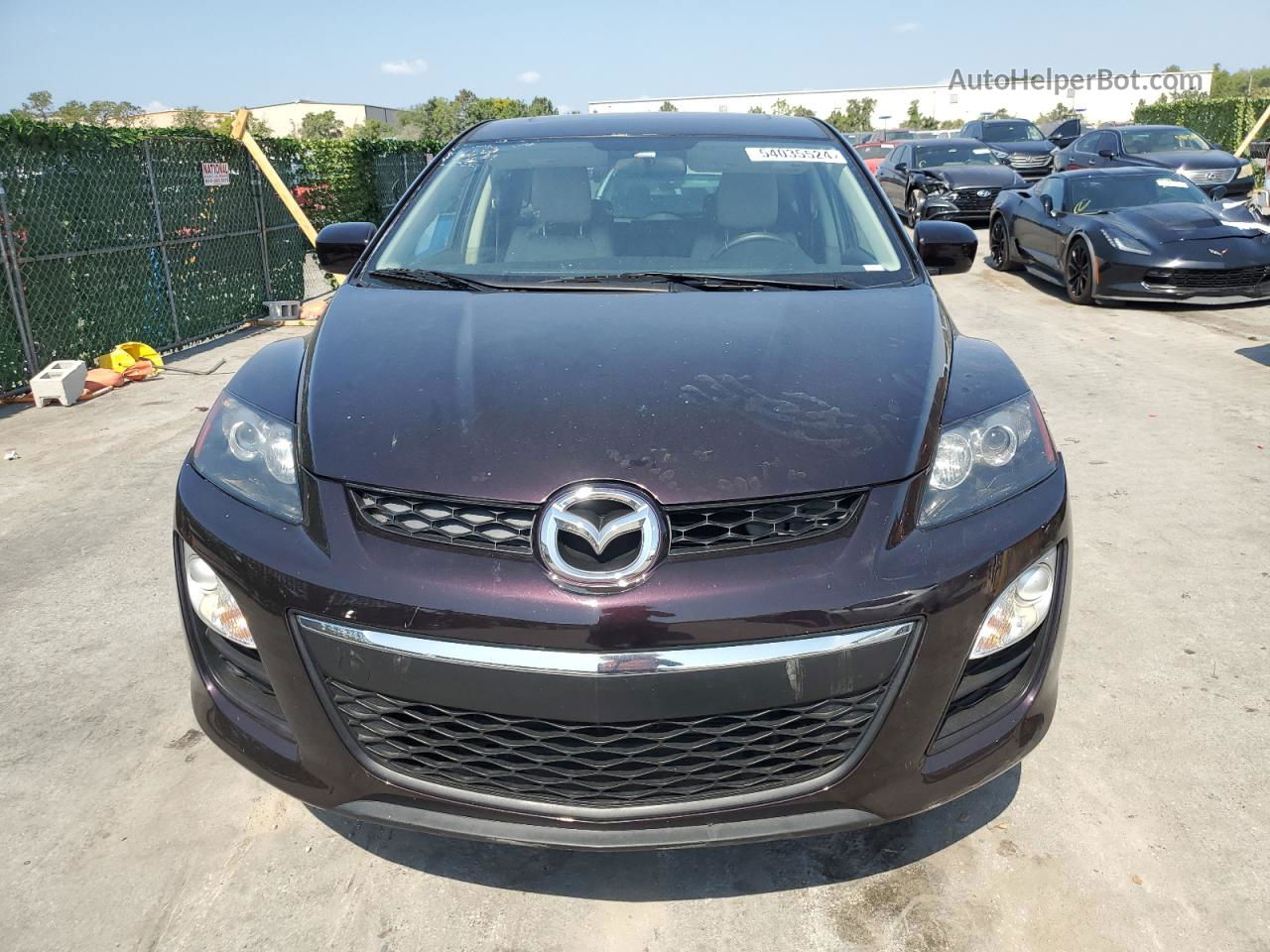 2012 Mazda Cx-7  Purple vin: JM3ER2B50C0410406