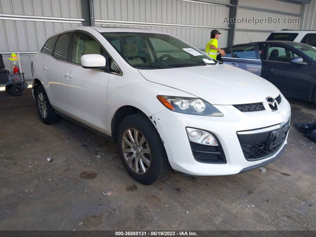 2012 Mazda Cx-7 I Sport White vin: JM3ER2B51C0415176