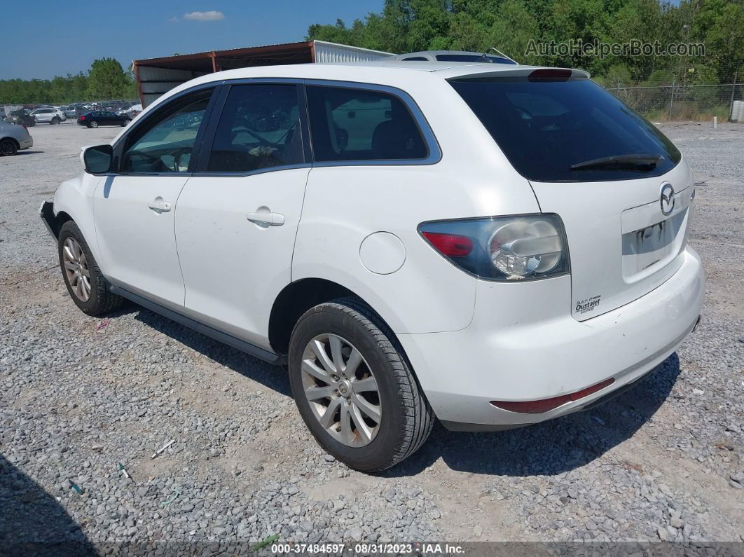 2012 Mazda Cx-7 I Sport White vin: JM3ER2B55C0411177