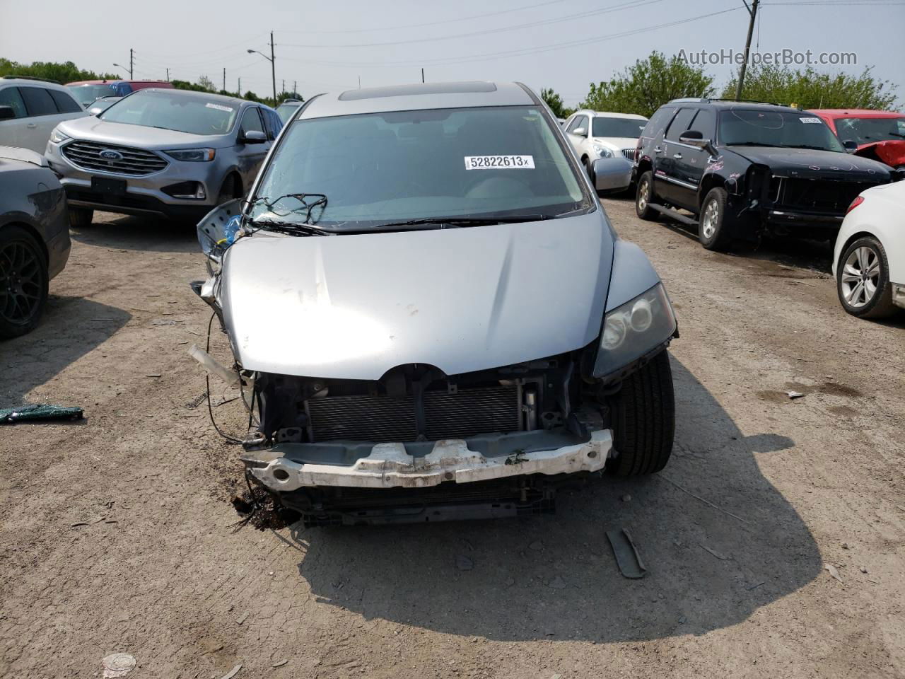 2012 Mazda Cx-7  Silver vin: JM3ER2B55C0420638