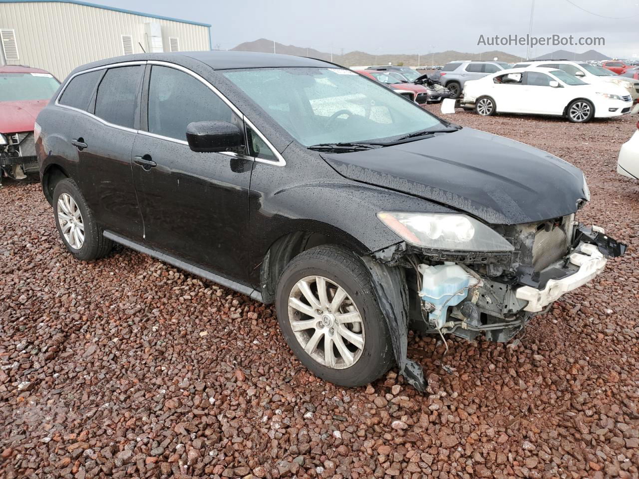 2012 Mazda Cx-7  Black vin: JM3ER2B57C0414484