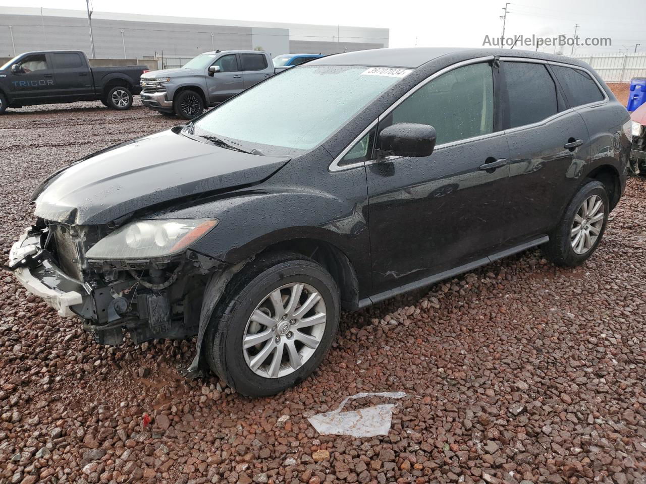 2012 Mazda Cx-7  Black vin: JM3ER2B57C0414484