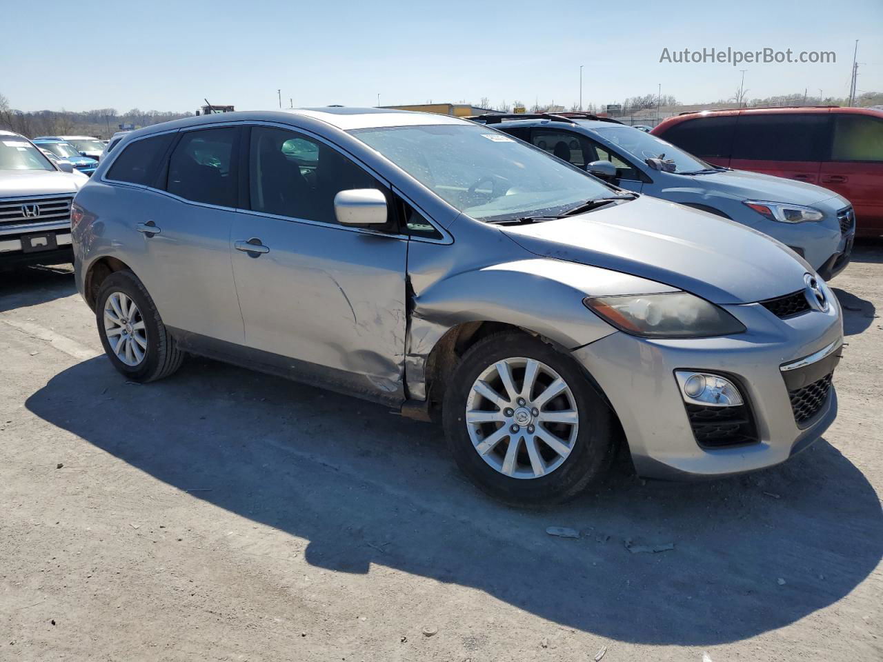 2012 Mazda Cx-7  Gray vin: JM3ER2B59C0411442