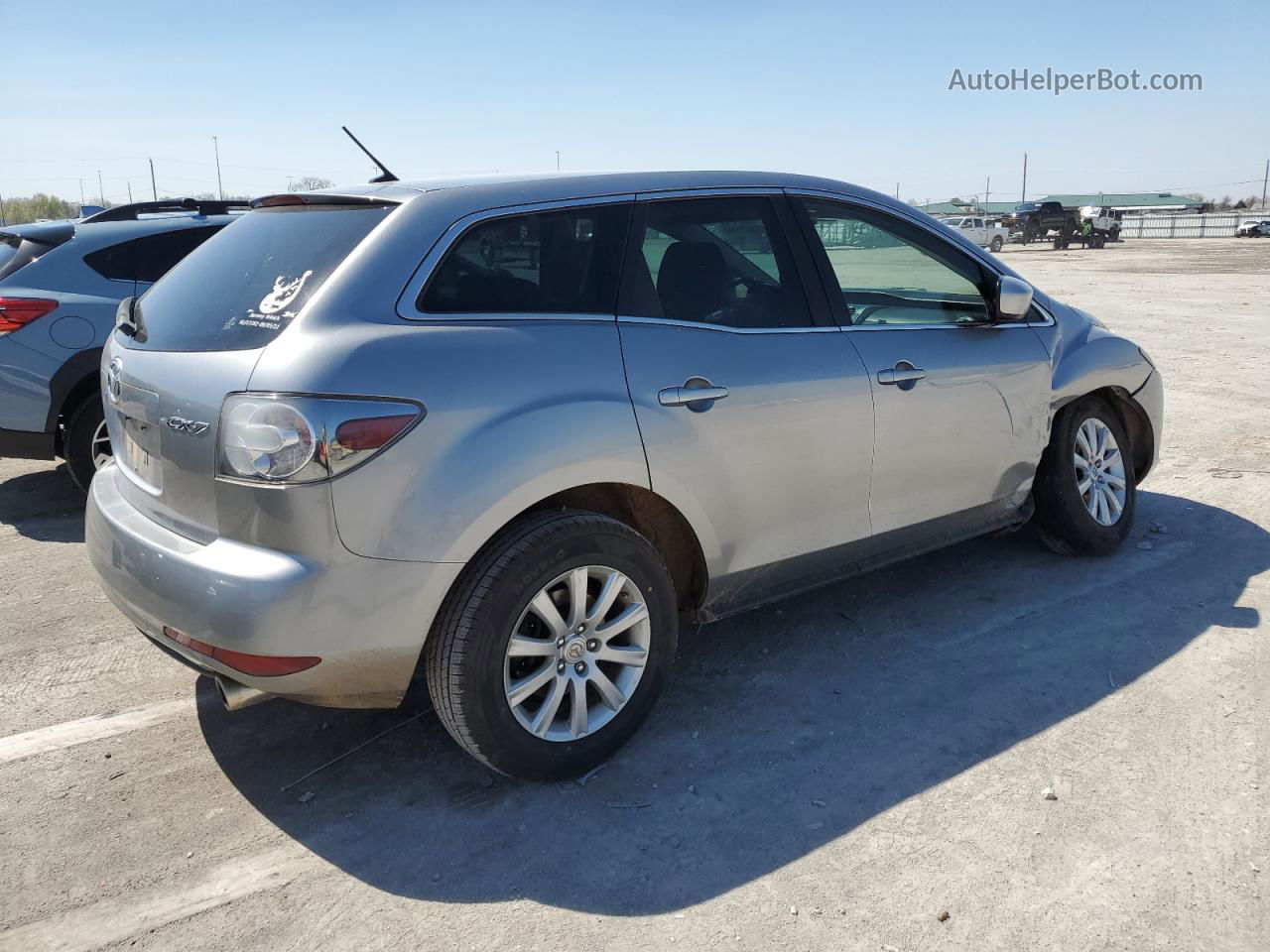 2012 Mazda Cx-7  Gray vin: JM3ER2B59C0411442