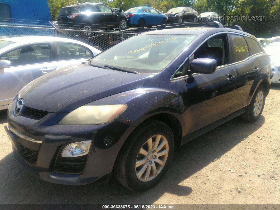 2012 Mazda Cx-7 I Sport Dark Blue vin: JM3ER2BM1C0416707