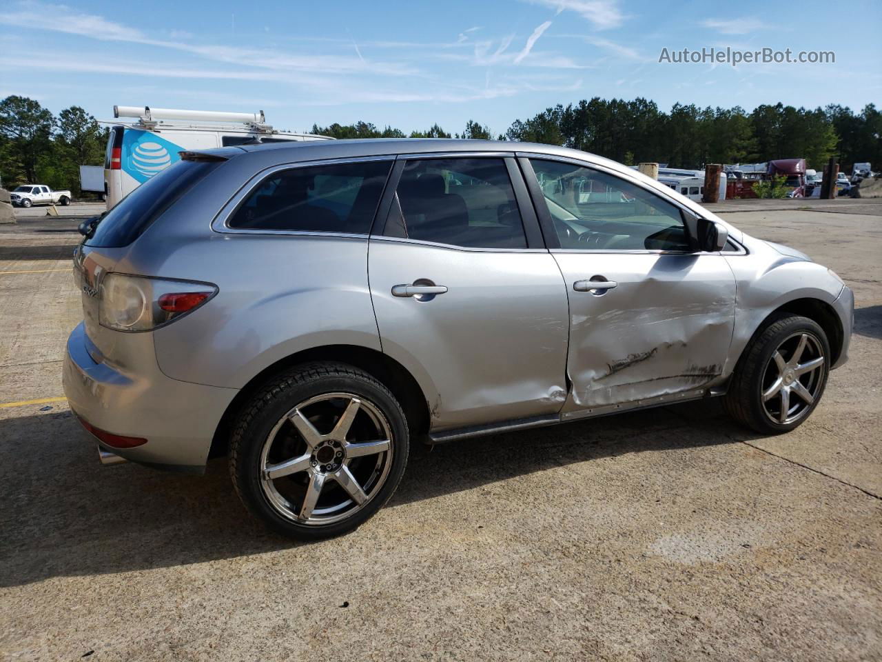 2012 Mazda Cx-7  Silver vin: JM3ER2BM3C0413680