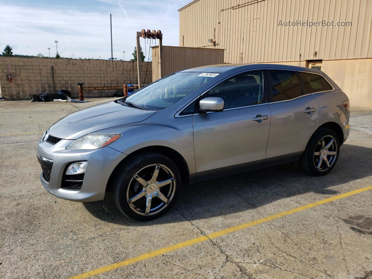 2012 Mazda Cx-7  Silver vin: JM3ER2BM3C0413680