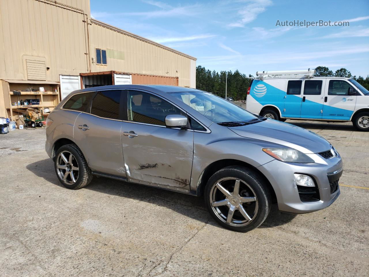 2012 Mazda Cx-7  Silver vin: JM3ER2BM3C0413680