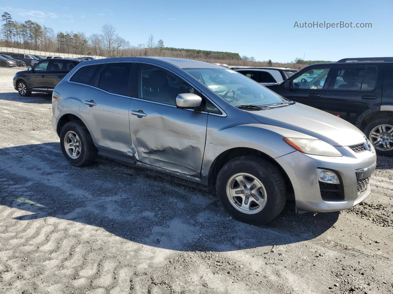 2012 Mazda Cx-7  Silver vin: JM3ER2BM3C0413680