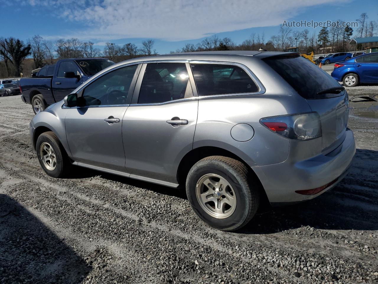 2012 Mazda Cx-7  Silver vin: JM3ER2BM3C0413680