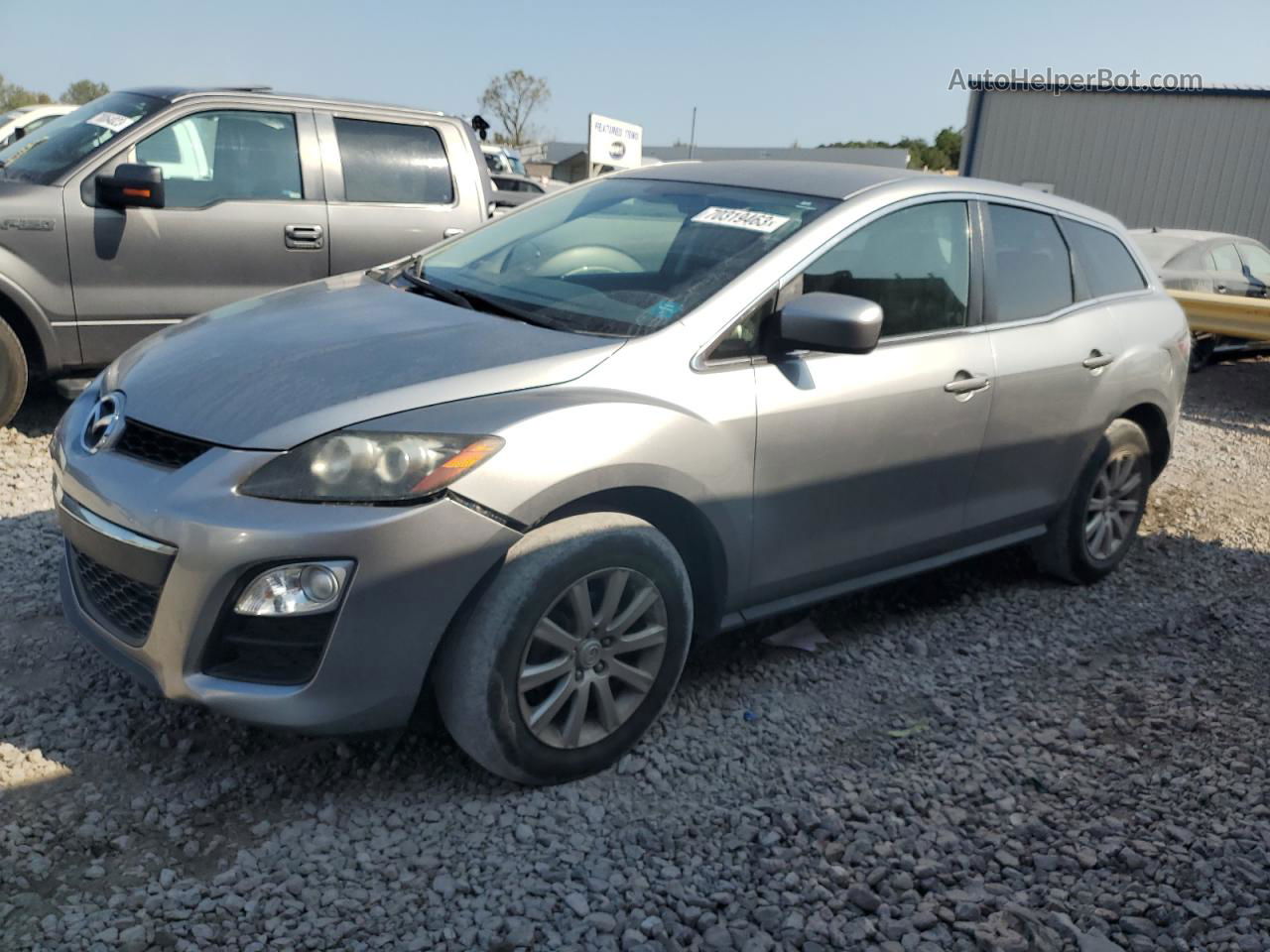 2012 Mazda Cx-7  Gray vin: JM3ER2BM9C0415000