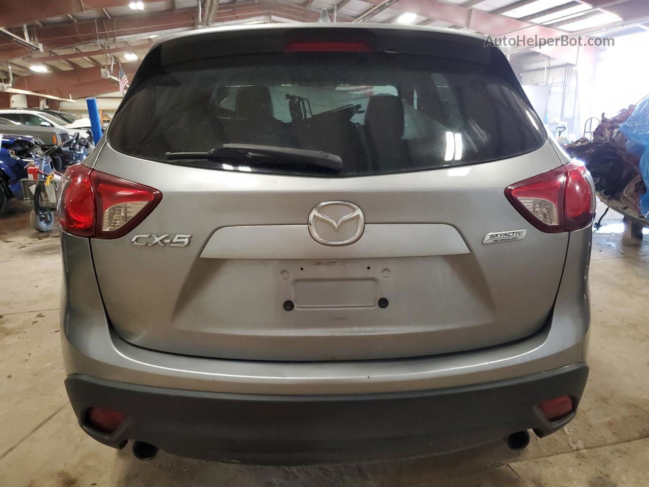 2015 Mazda Cx-5 Sport Silver vin: JM3KE2BE0F0454246