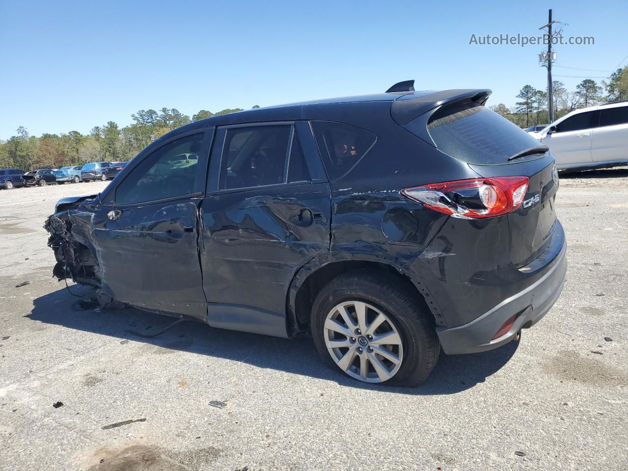 2015 Mazda Cx-5 Sport Black vin: JM3KE2BE0F0456224