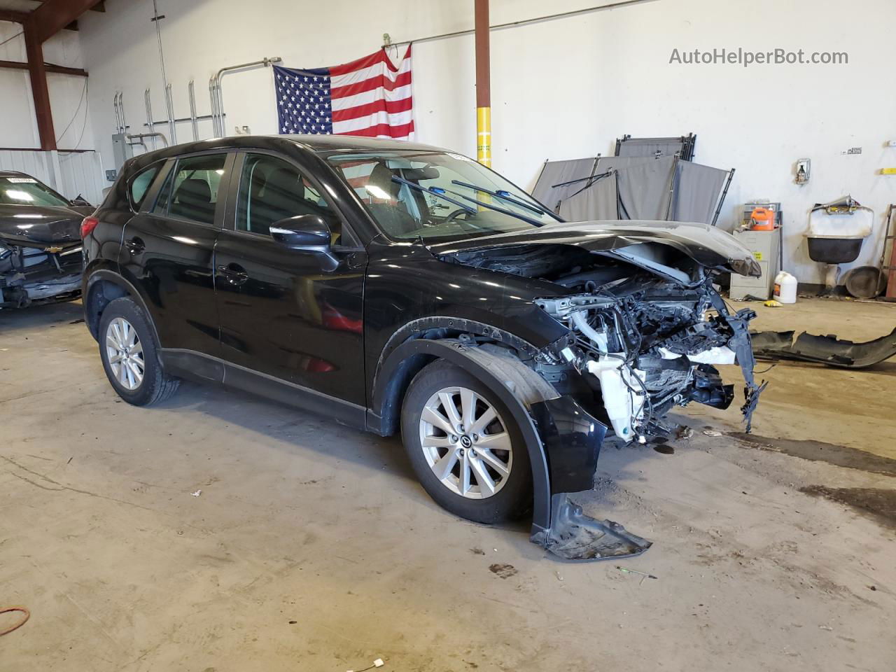 2015 Mazda Cx-5 Sport Black vin: JM3KE2BE1F0468771