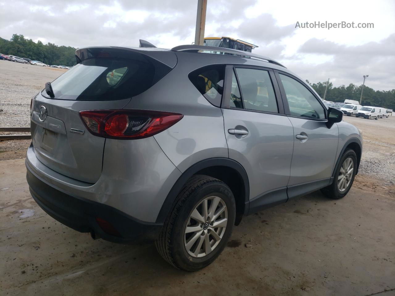 2016 Mazda Cx-5 Sport Silver vin: JM3KE2BE1G0607525