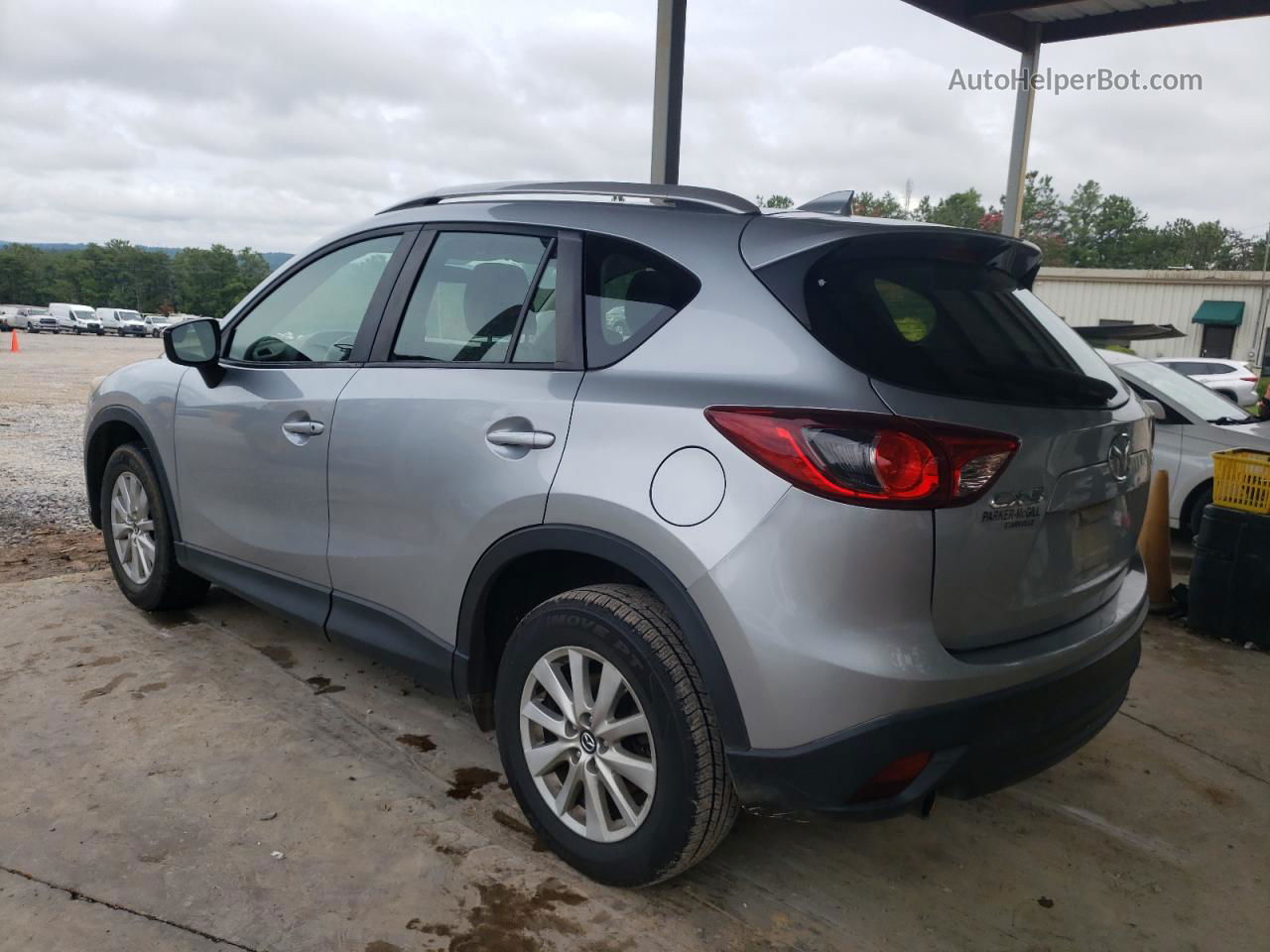 2016 Mazda Cx-5 Sport Silver vin: JM3KE2BE1G0607525