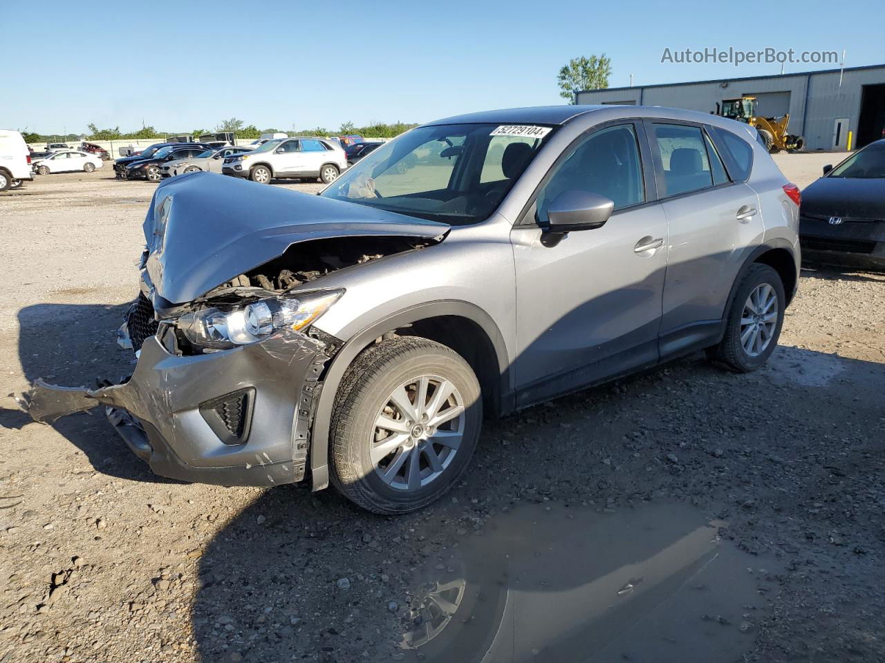 2015 Mazda Cx-5 Sport Silver vin: JM3KE2BE2F0458332