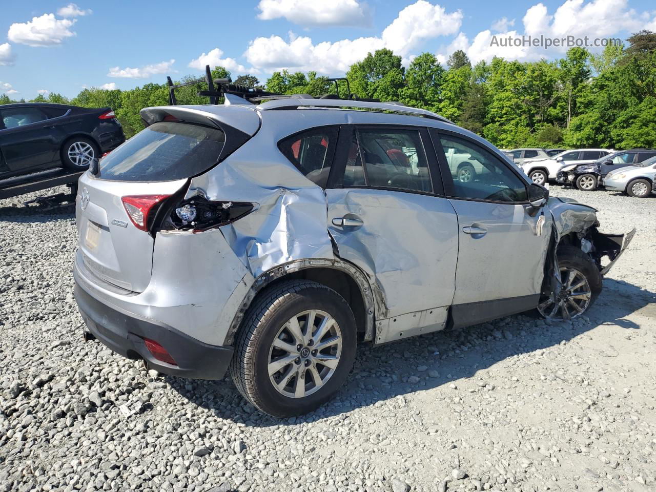 2016 Mazda Cx-5 Sport Blue vin: JM3KE2BE2G0847263