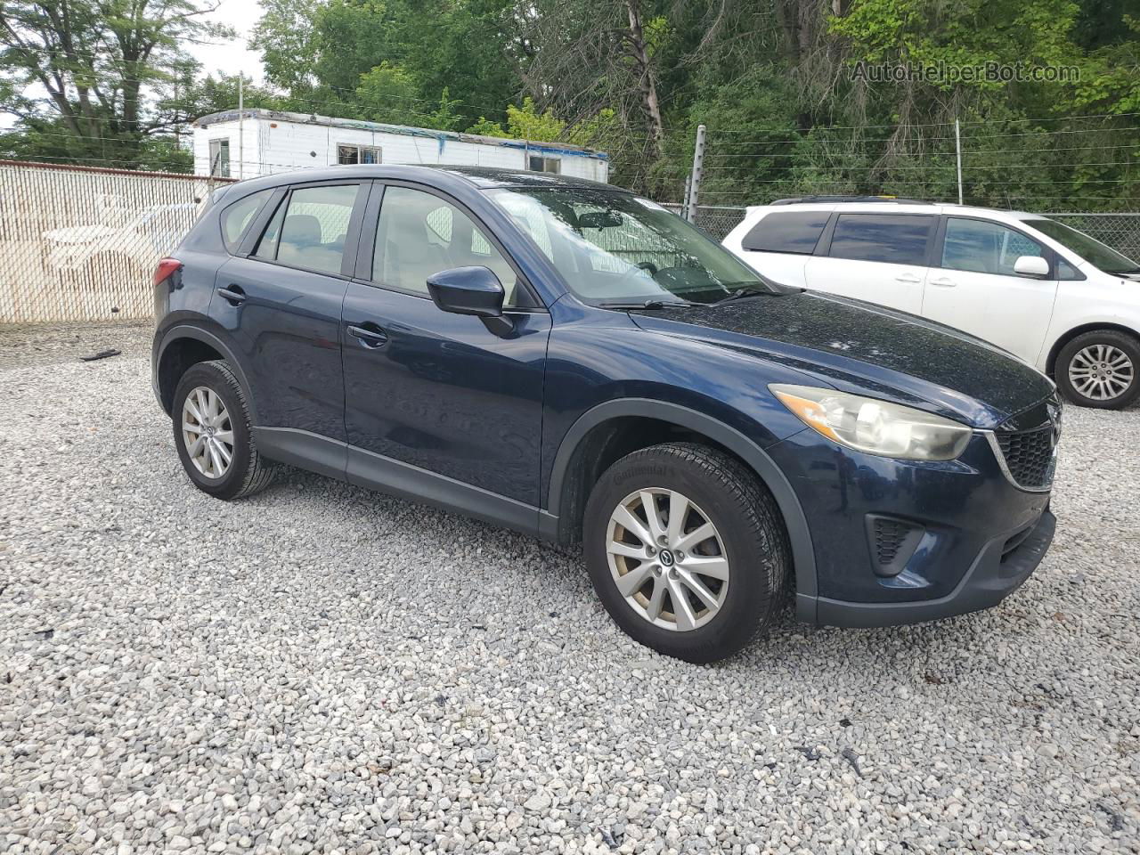 2015 Mazda Cx-5 Sport Blue vin: JM3KE2BE4F0460096