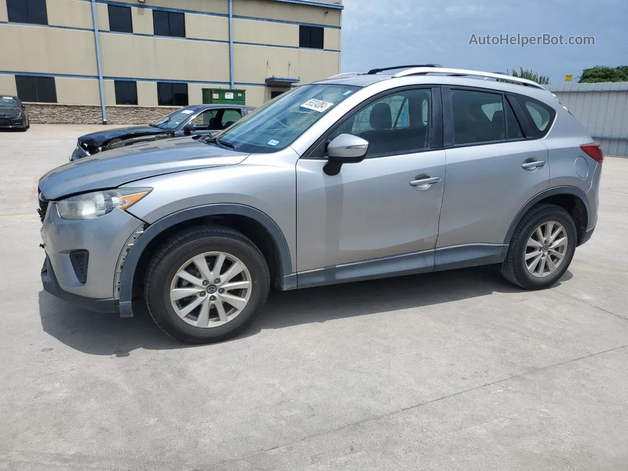 2015 Mazda Cx-5 Sport Silver vin: JM3KE2BE4F0470174