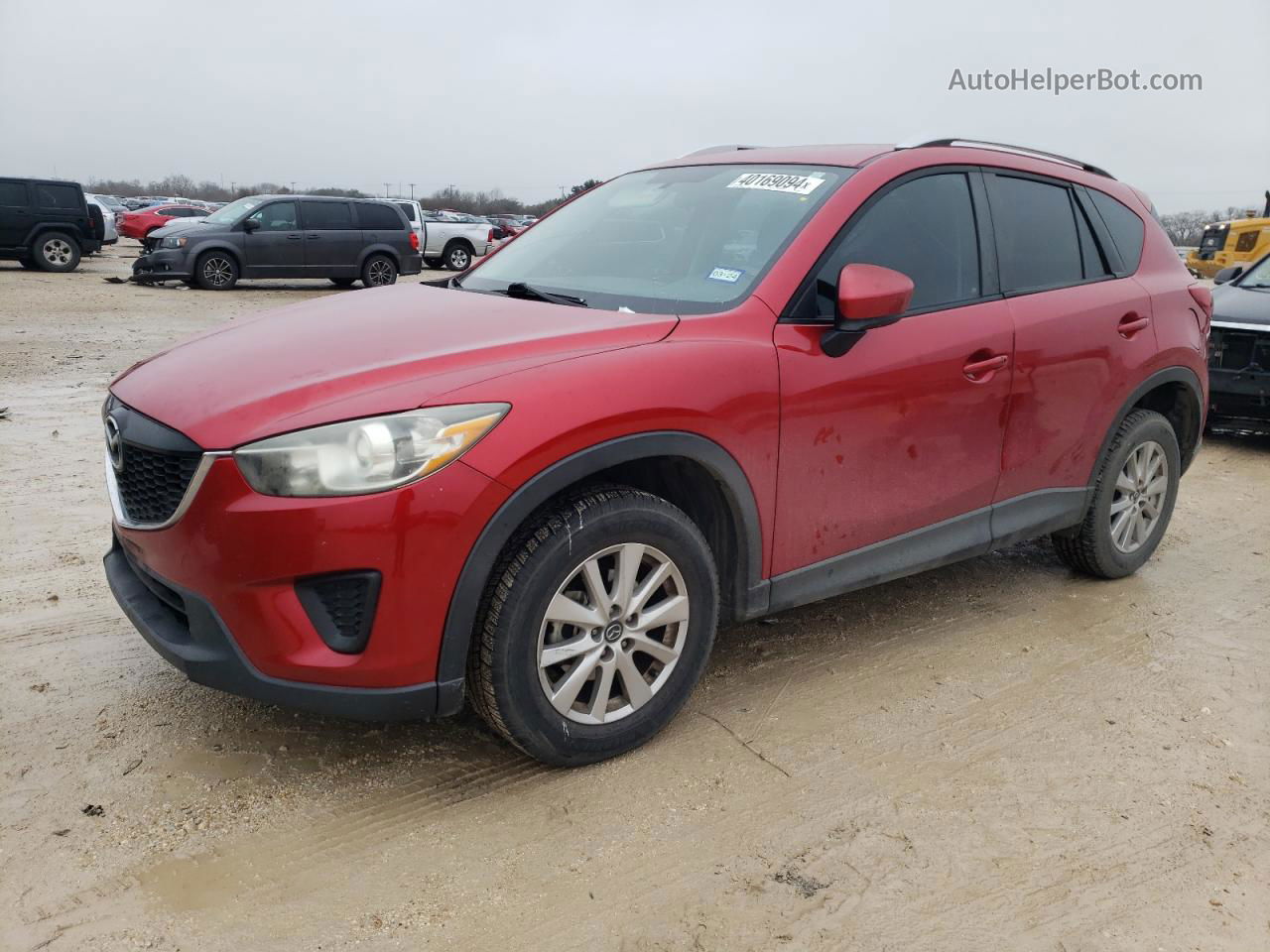 2015 Mazda Cx-5 Sport Red vin: JM3KE2BE5F0452993