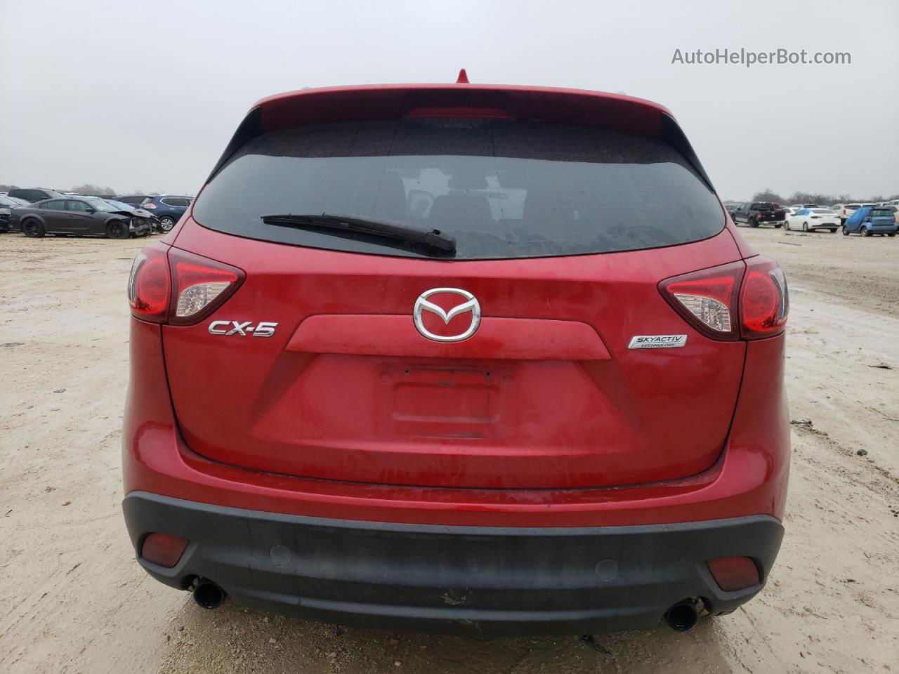 2015 Mazda Cx-5 Sport Red vin: JM3KE2BE5F0452993