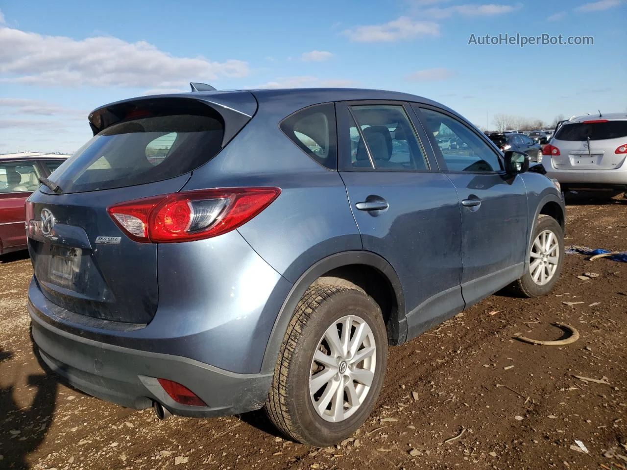 2015 Mazda Cx-5 Sport Blue vin: JM3KE2BE7F0466488