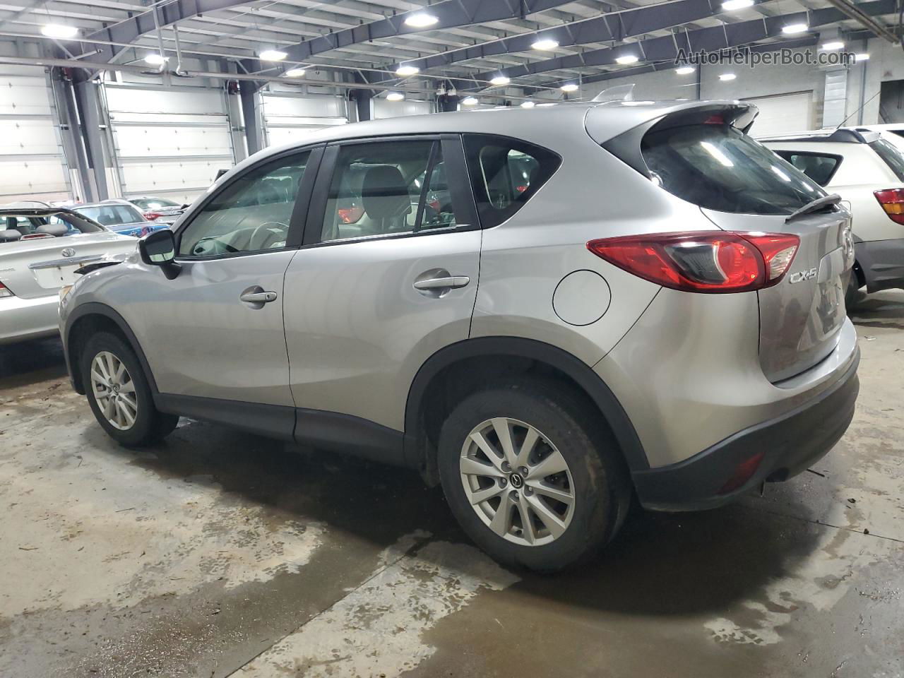 2015 Mazda Cx-5 Sport Silver vin: JM3KE2BE7F0540413