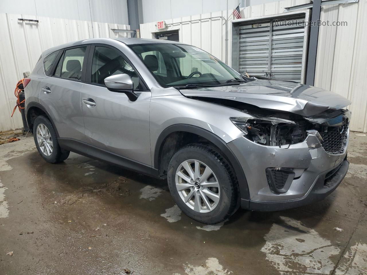 2015 Mazda Cx-5 Sport Silver vin: JM3KE2BE7F0540413