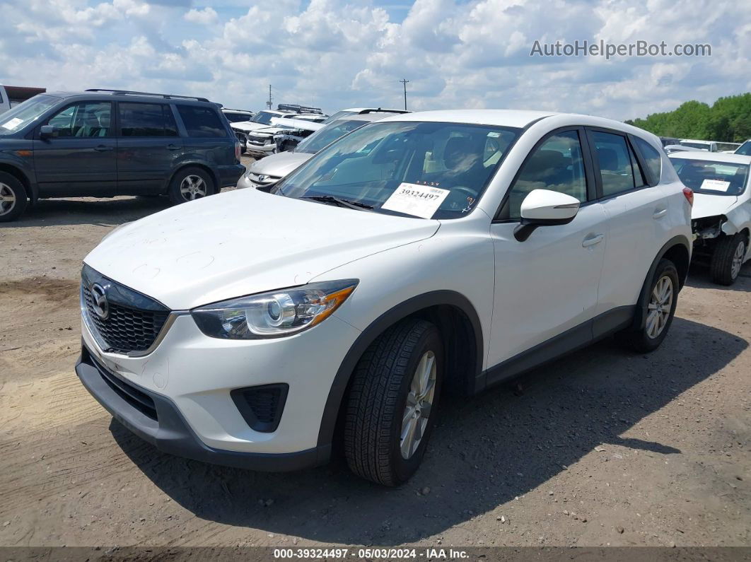 2015 Mazda Cx-5 Sport White vin: JM3KE2BE8F0526780