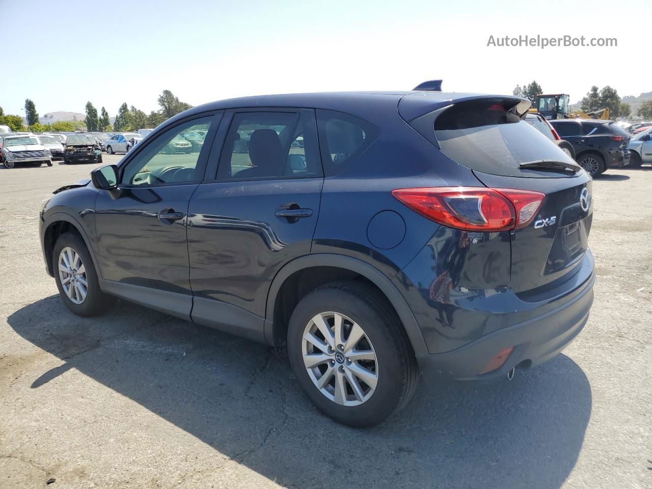 2015 Mazda Cx-5 Sport Blue vin: JM3KE2BEXF0483141