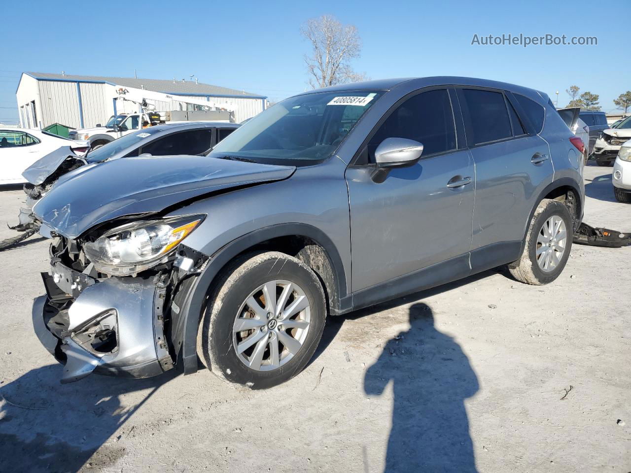 2015 Mazda Cx-5 Sport Серый vin: JM3KE2BEXF0527770