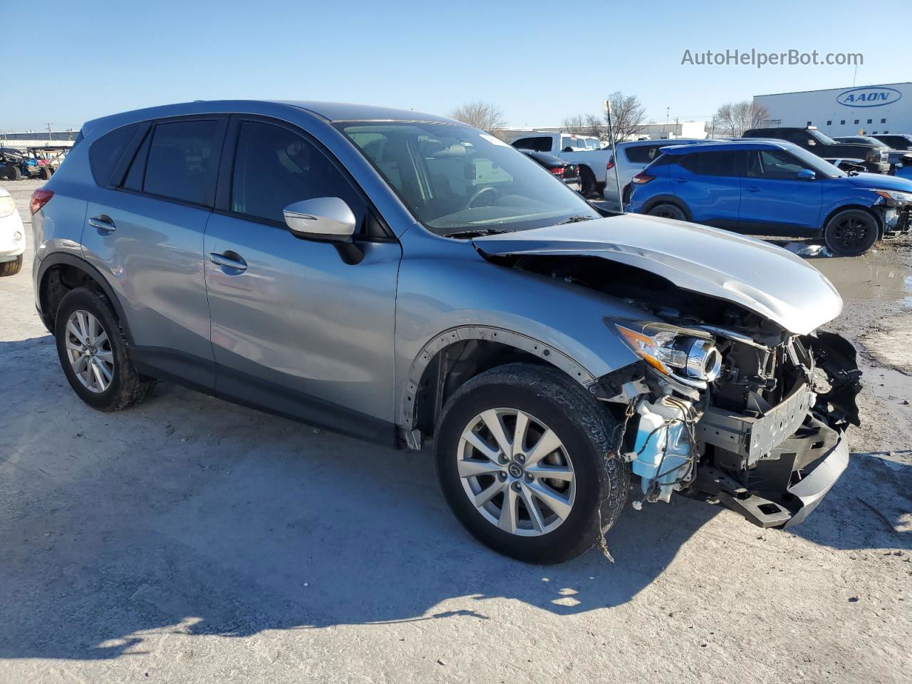 2015 Mazda Cx-5 Sport Gray vin: JM3KE2BEXF0527770