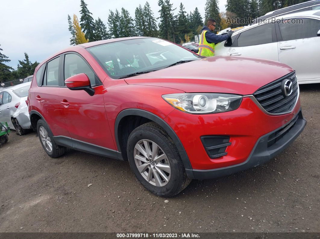 2016 Mazda Cx-5 Sport Красный vin: JM3KE2BY0G0703107