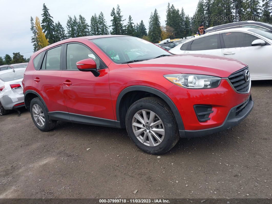 2016 Mazda Cx-5 Sport Красный vin: JM3KE2BY0G0703107