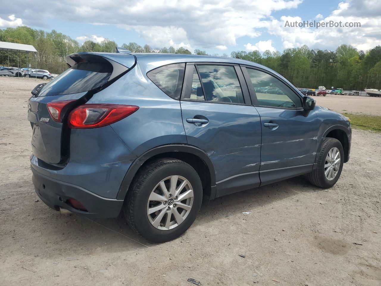 2016 Mazda Cx-5 Sport Blue vin: JM3KE2BY5G0690564