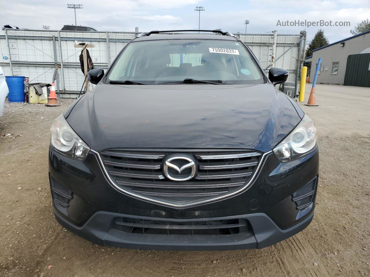 2016 Mazda Cx-5 Sport Black vin: JM3KE2BY8G0738722