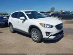 2015 Mazda Cx-5 Touring White vin: JM3KE2CY0F0450559