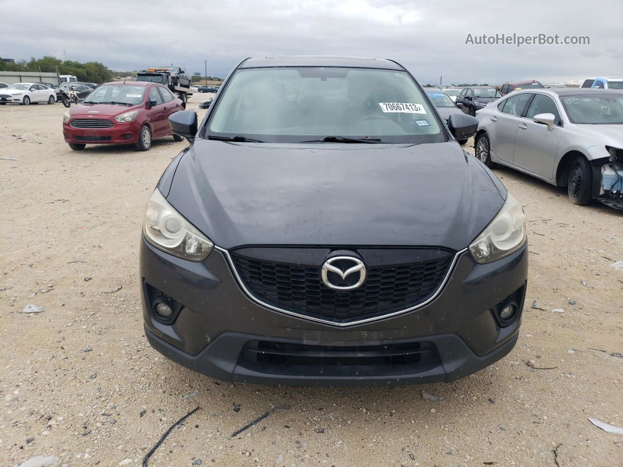 2015 Mazda Cx-5 Touring Gray vin: JM3KE2CY1F0446018