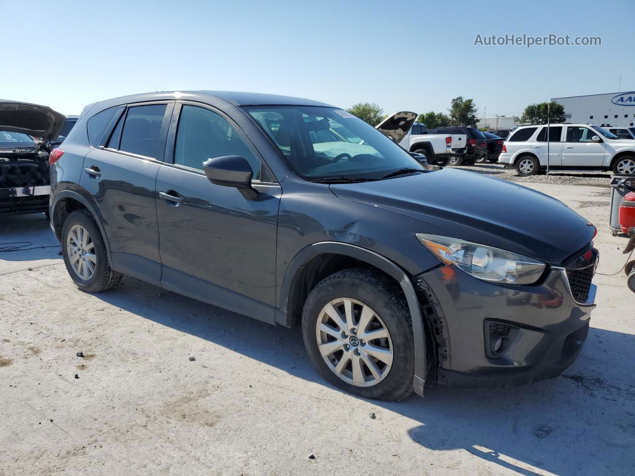 2015 Mazda Cx-5 Touring Gray vin: JM3KE2CY1F0460470