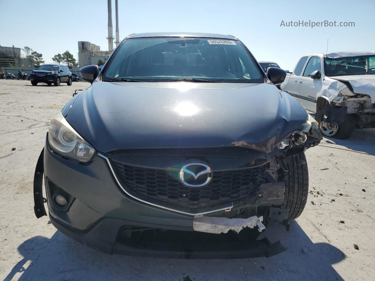 2015 Mazda Cx-5 Touring Gray vin: JM3KE2CY1F0460470