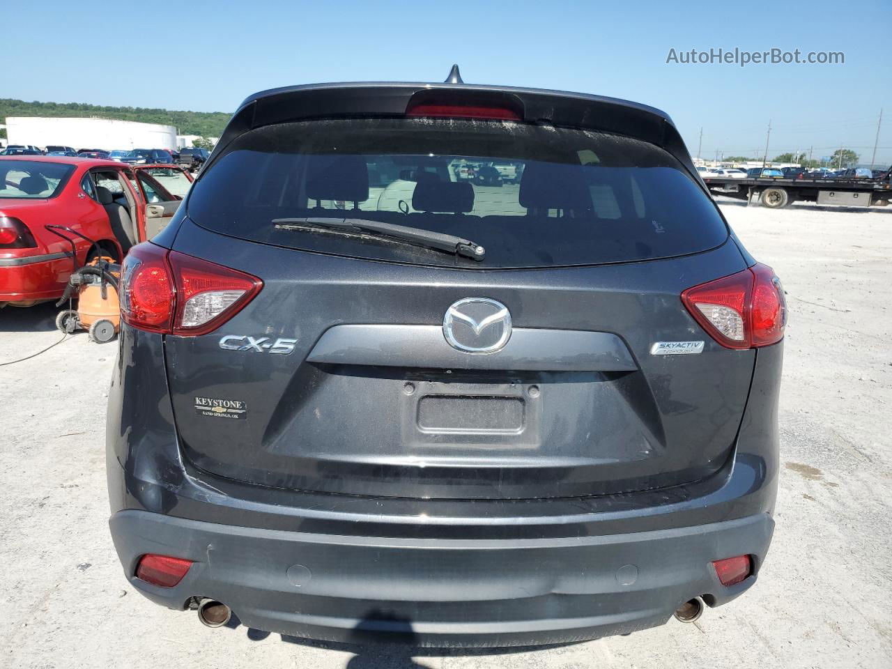 2015 Mazda Cx-5 Touring Gray vin: JM3KE2CY1F0460470