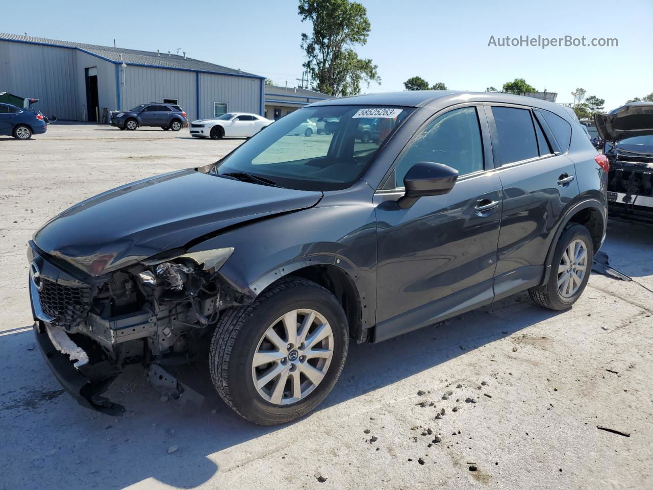 2015 Mazda Cx-5 Touring Gray vin: JM3KE2CY1F0460470