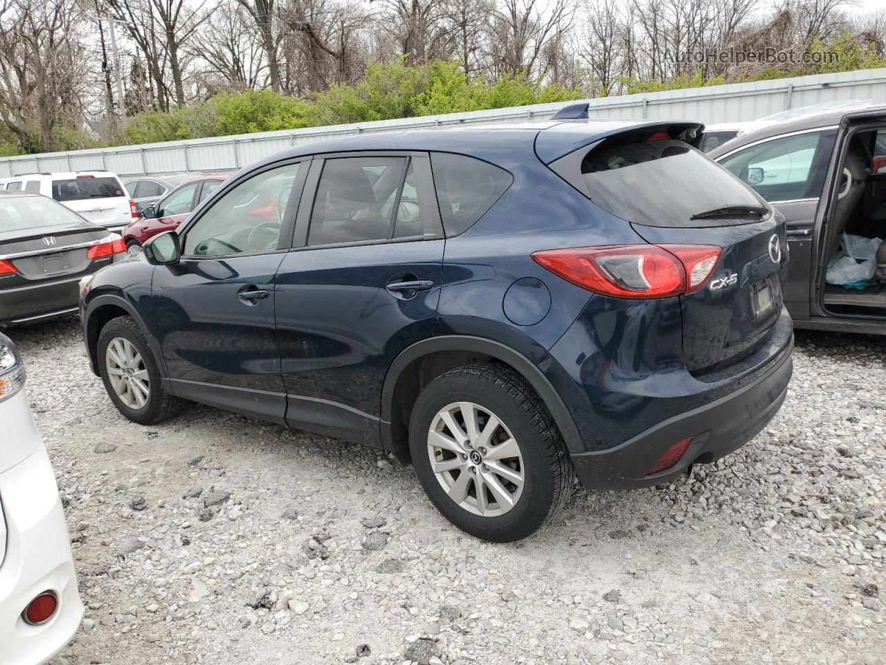 2015 Mazda Cx-5 Touring Blue vin: JM3KE2CY1F0464180