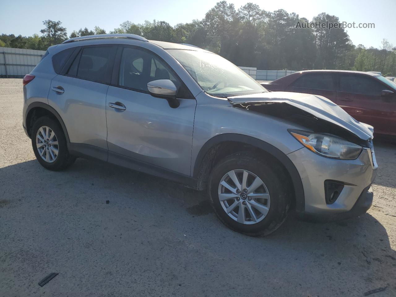 2015 Mazda Cx-5 Touring Gray vin: JM3KE2CY1F0475910